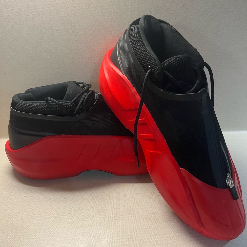 adidas Black and Red Men's Sneakers
